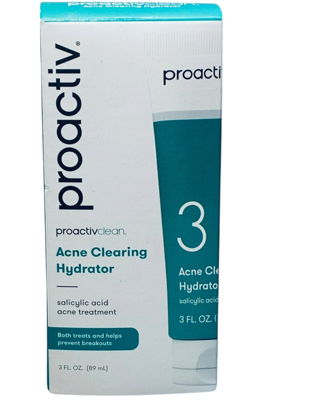 Proactiv Clean Acne Clearing Hydrator for skin face 3 oz NEW IN BOX NWT